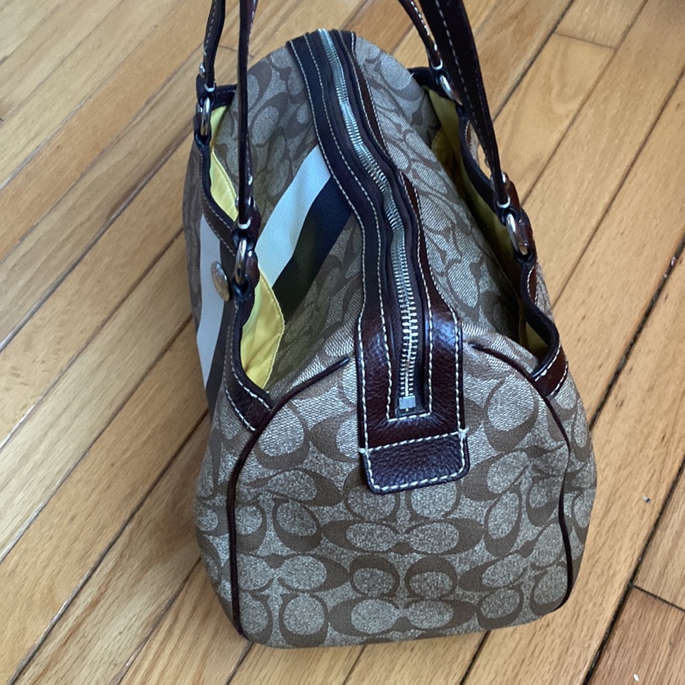 Coach Duffle Purse Gem